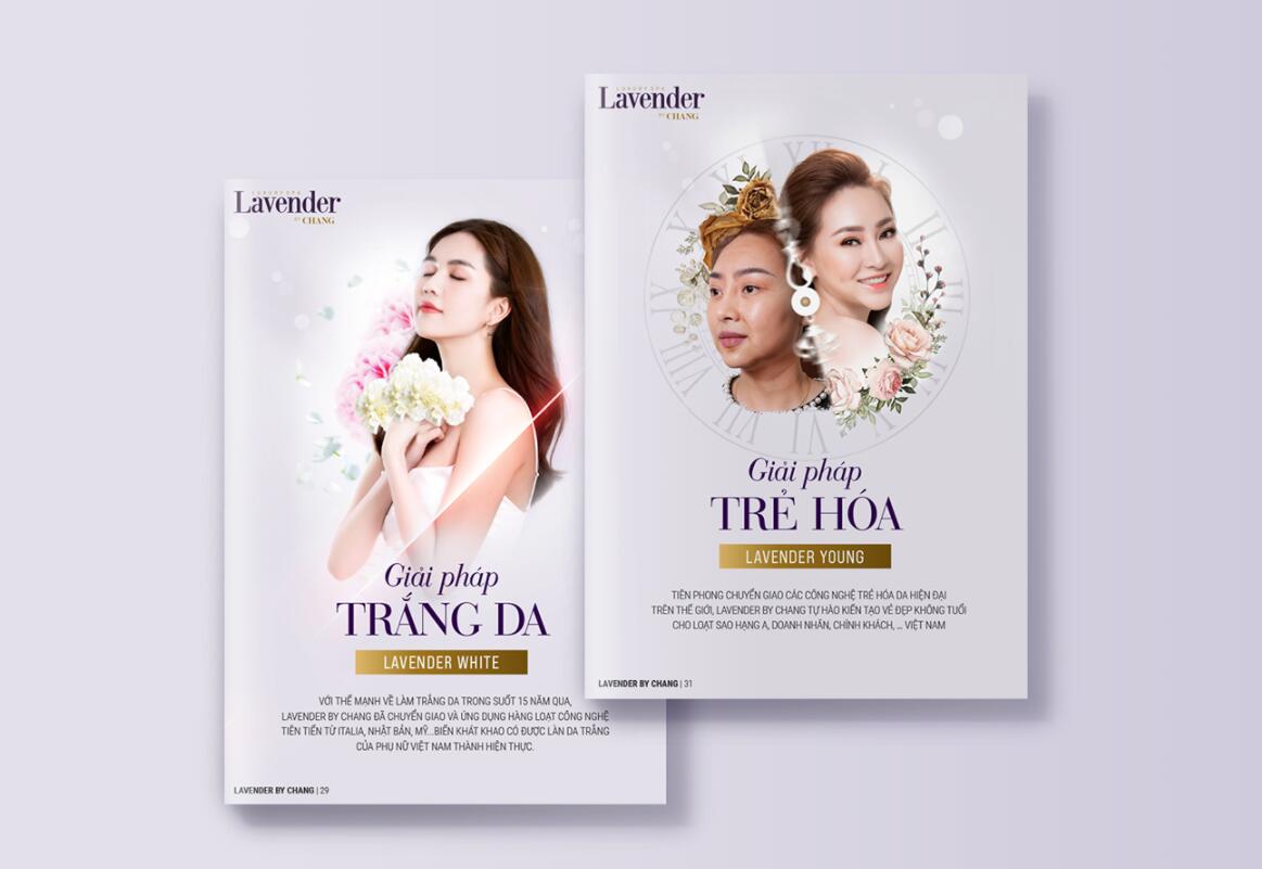 Lavender 醫療美容整形公司宣傳畫冊設計