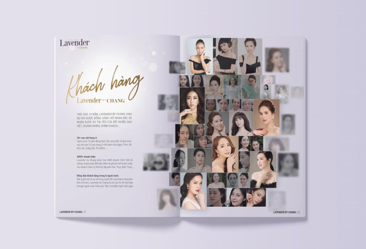 Lavender 醫療美容整形公司宣傳畫冊設計