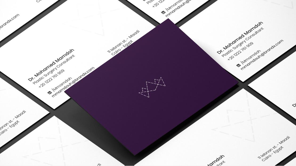 M.Aesthtics 醫(yī)療美容整形醫(yī)院logo設(shè)計(jì)品牌形象vi設(shè)計(jì)“虛線”元素