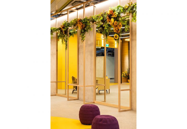 Sole藝術畫廊及辦公空間設計”向日葵“概念元素