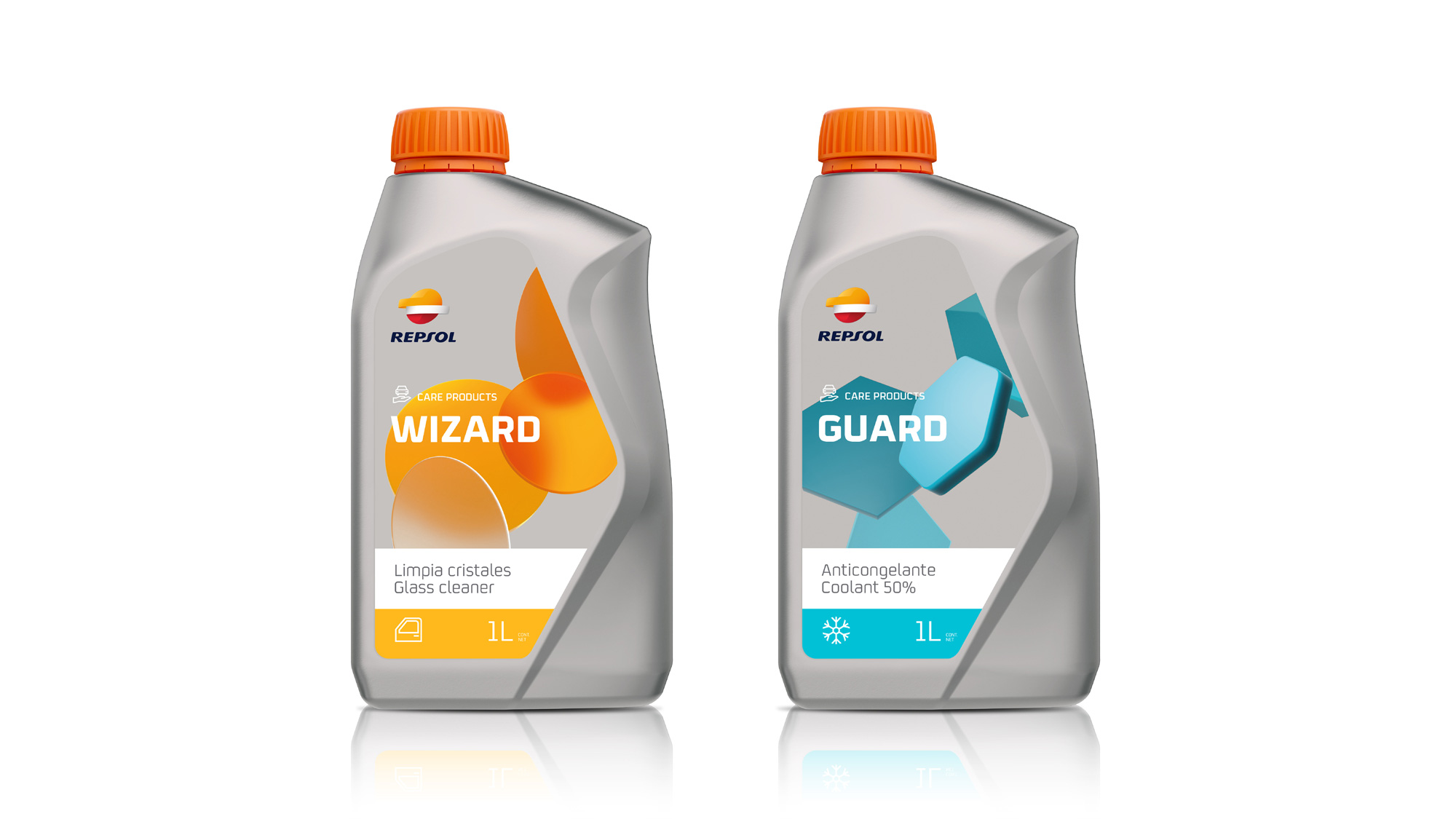 Repsol雷普索爾汽車卡車摩托車潤滑油桶型設計包裝設計“3D環(huán)繞元素“