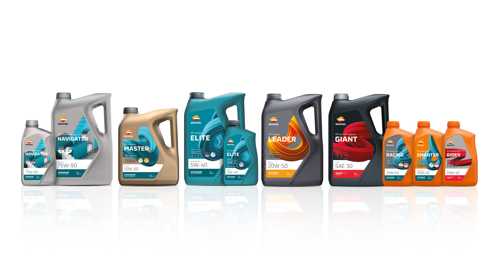 Repsol雷普索爾汽車卡車摩托車潤滑油桶型設計包裝設計“3D環(huán)繞元素“