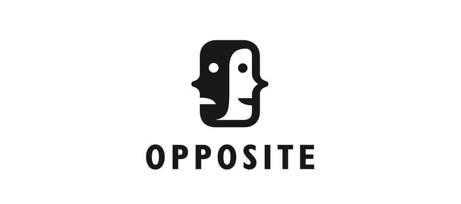 簡潔高效logo設計靈感-字母o+人臉