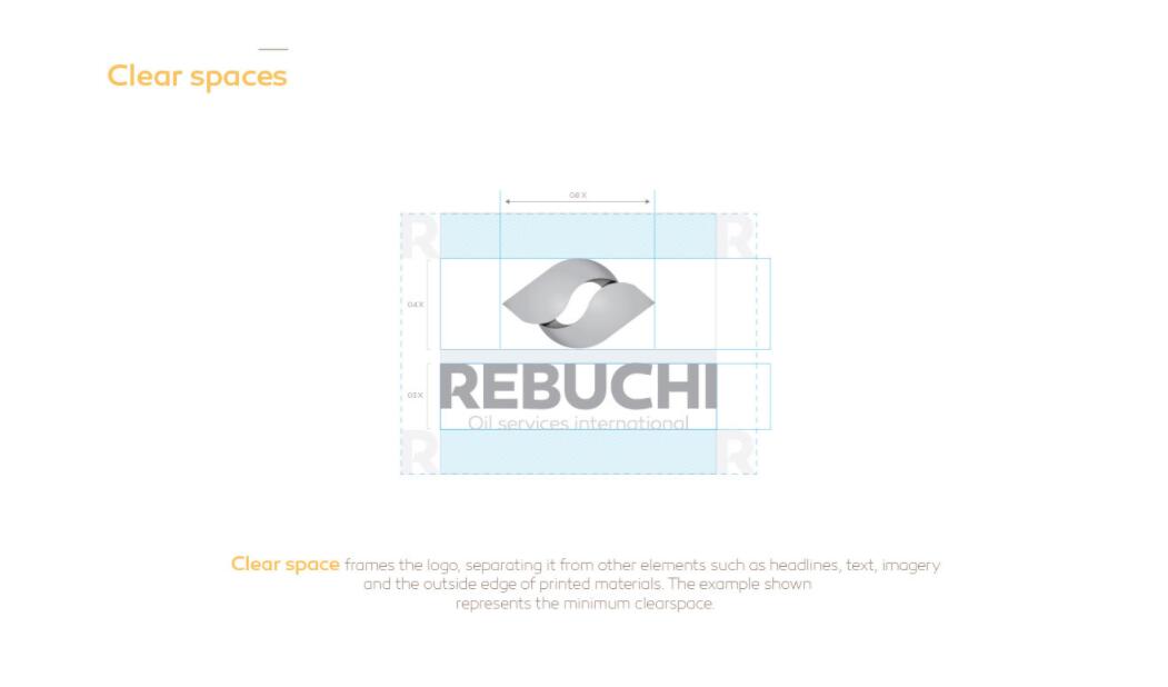 Rebuchi 油田服務公司標志設計“交互循環”