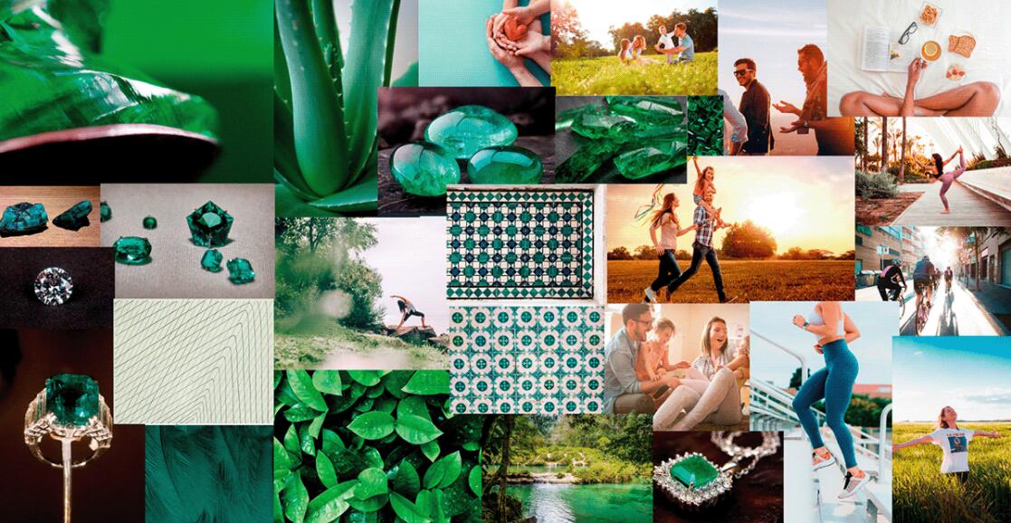 Esmeralda 保健診所醫院logo設計vi設計，醫療十字、膠囊與愛心元素