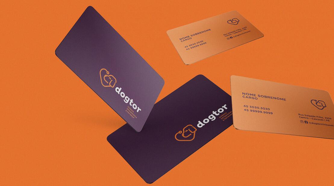 Dogtor 寵物醫(yī)院獸醫(yī)診所logo設(shè)計vi設(shè)計，愛心+醫(yī)生+狗