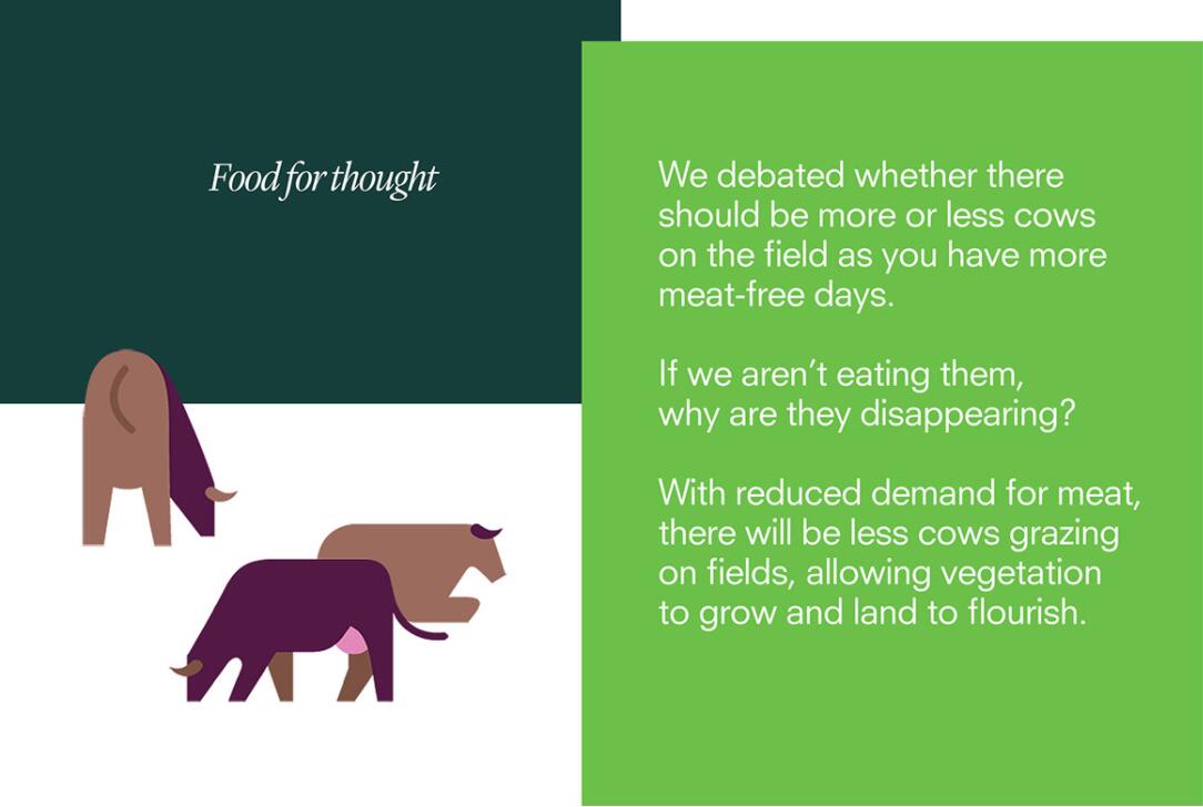 The Darwin Challenge不吃肉app應用程序界面設計與風景矢量插畫設計風格