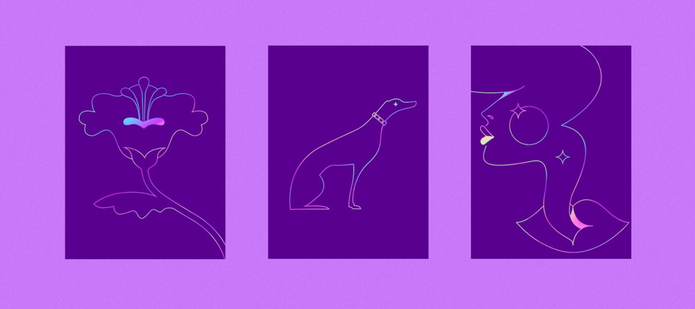 BOOMING 彩妝化妝品包裝設計，“粉金漸變色”金屬箔和閃光裝飾設計