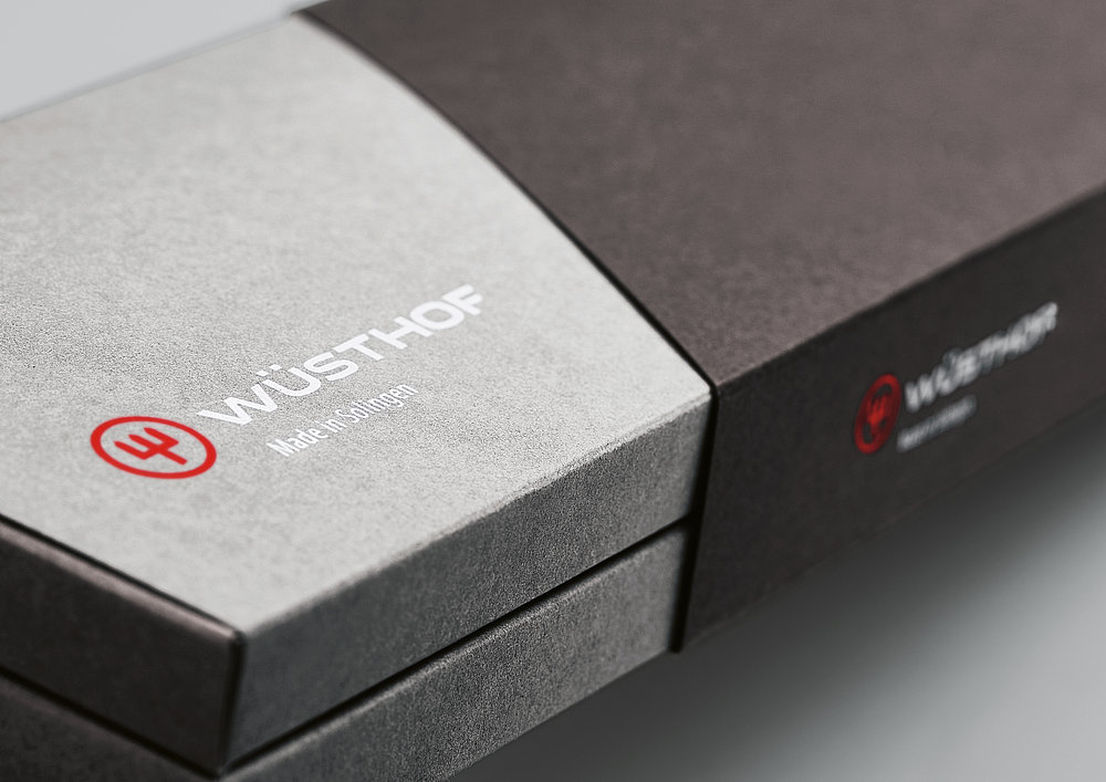 Wüsthof廚房刀具logo設計“字母w三叉戟”