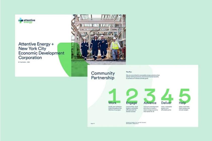 Attentive 風(fēng)力能源公司箭頭新logo設(shè)計(jì)視覺(jué)形象vi設(shè)計(jì)