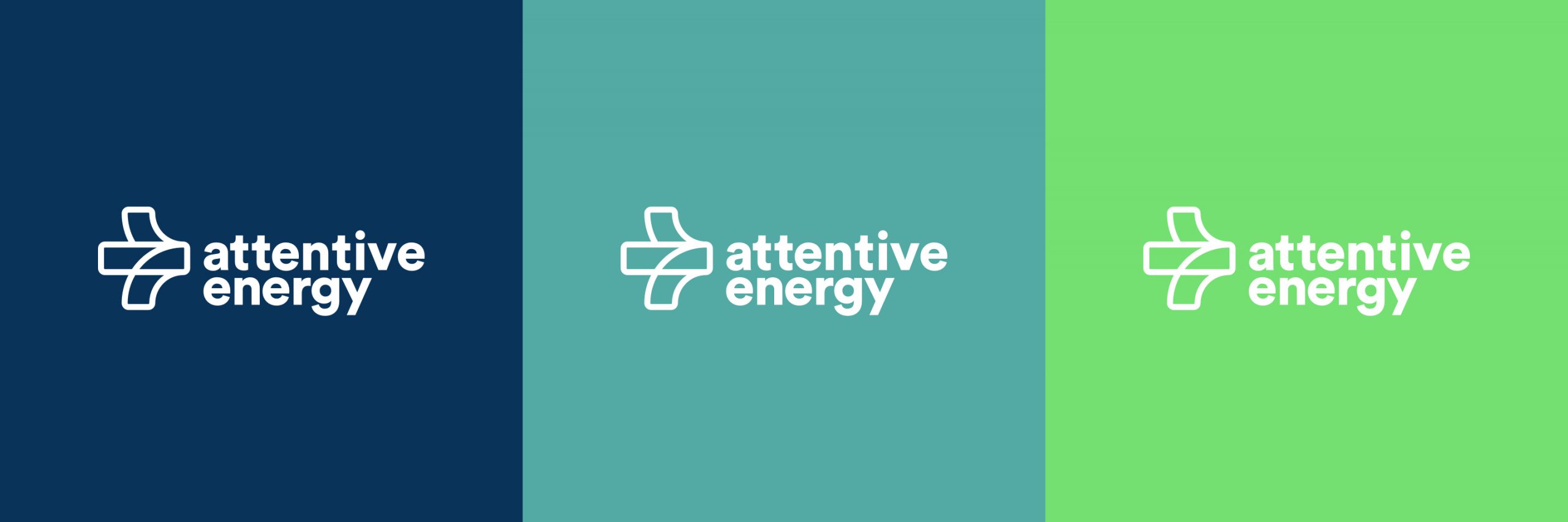 Attentive 風(fēng)力能源公司箭頭新logo設(shè)計(jì)視覺(jué)形象vi設(shè)計(jì)