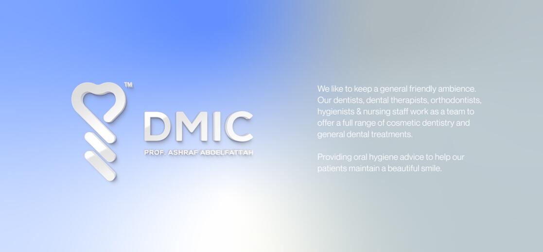 DMIC 亞科診所品牌logo-vi設(shè)計(jì)，明亮輕藍(lán)紫色搭配略灰色