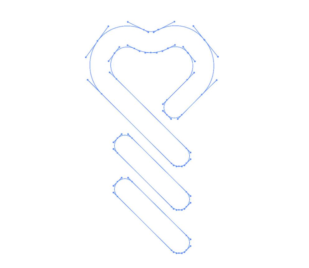 DMIC 亞科診所品牌logo-vi設(shè)計(jì)，明亮輕藍(lán)紫色搭配略灰色