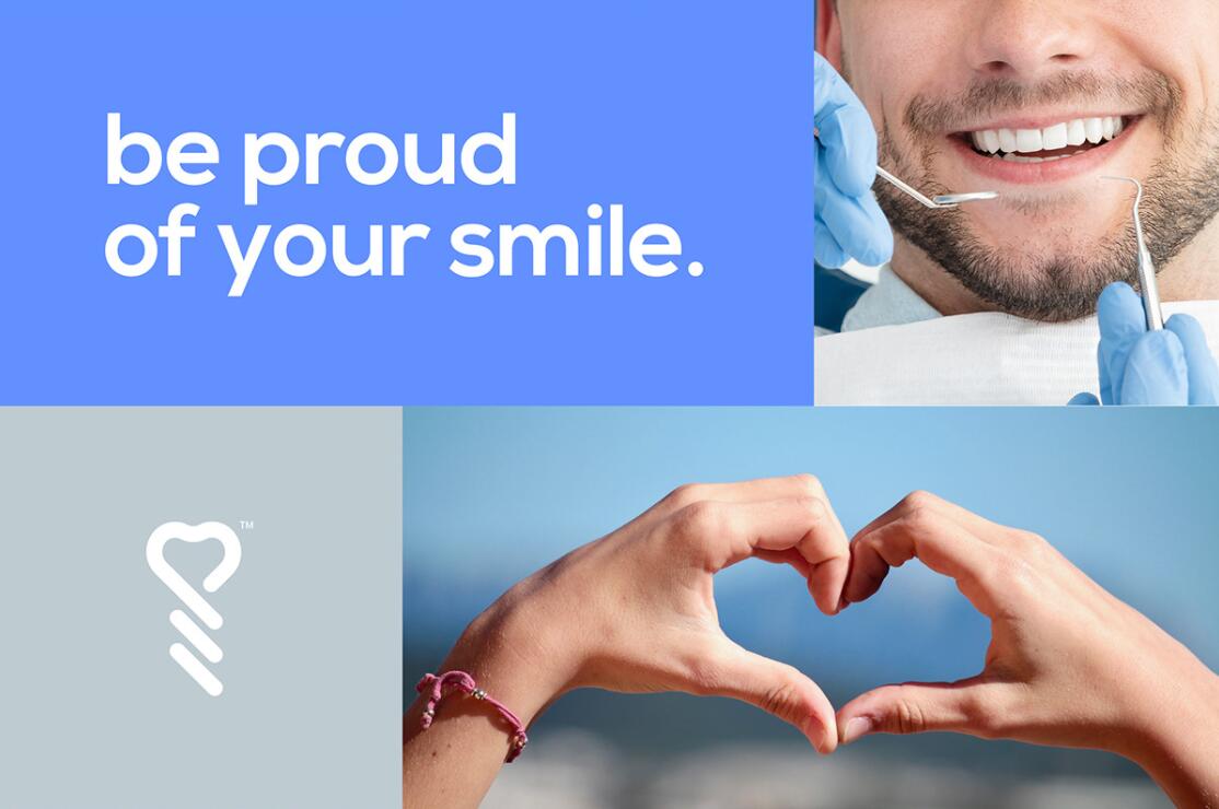 DMIC 亞科診所品牌logo-vi設(shè)計(jì)，明亮輕藍(lán)紫色搭配略灰色