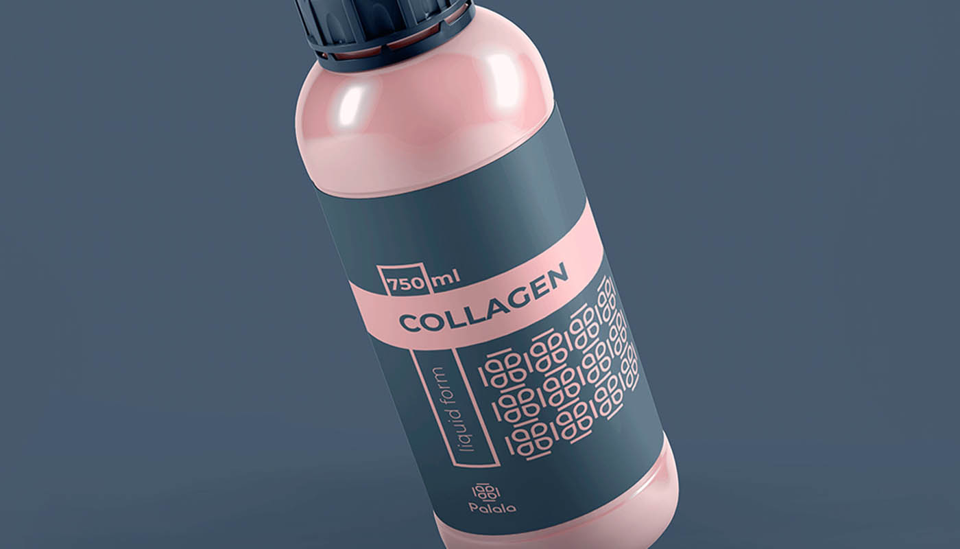 palala瘦身減肥產品與服務工作室品牌logo設計形象vi設計包裝設計,方形花朵高識別風格