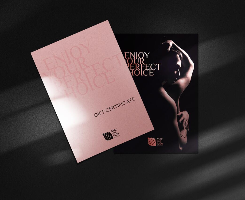 Marmelade 成人性用品品牌logo設計vi設計，神秘誘惑風格