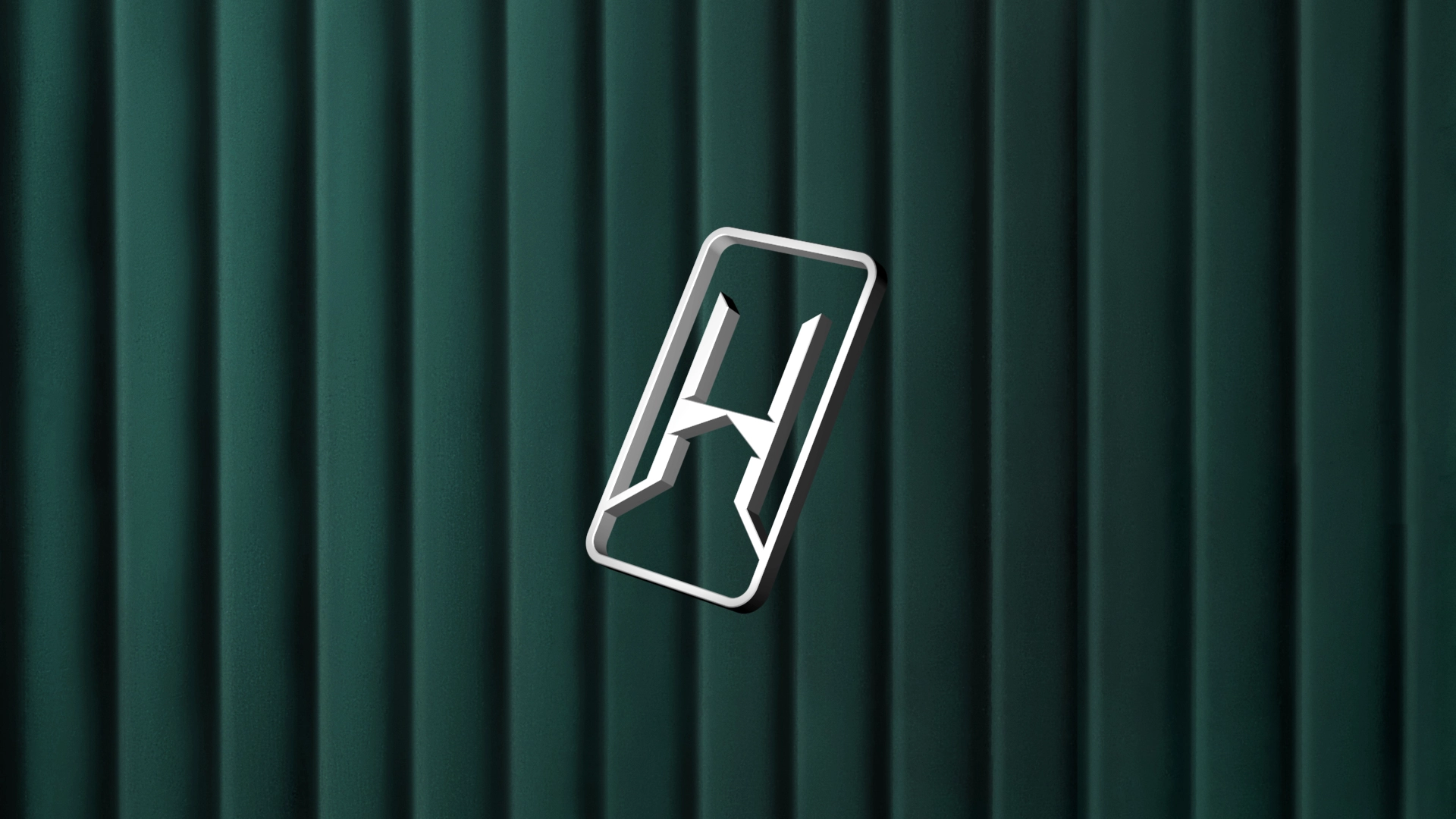 Heather Adickes房地產中介經紀人品牌logo設計形象設計，字母H+橋梁+房子