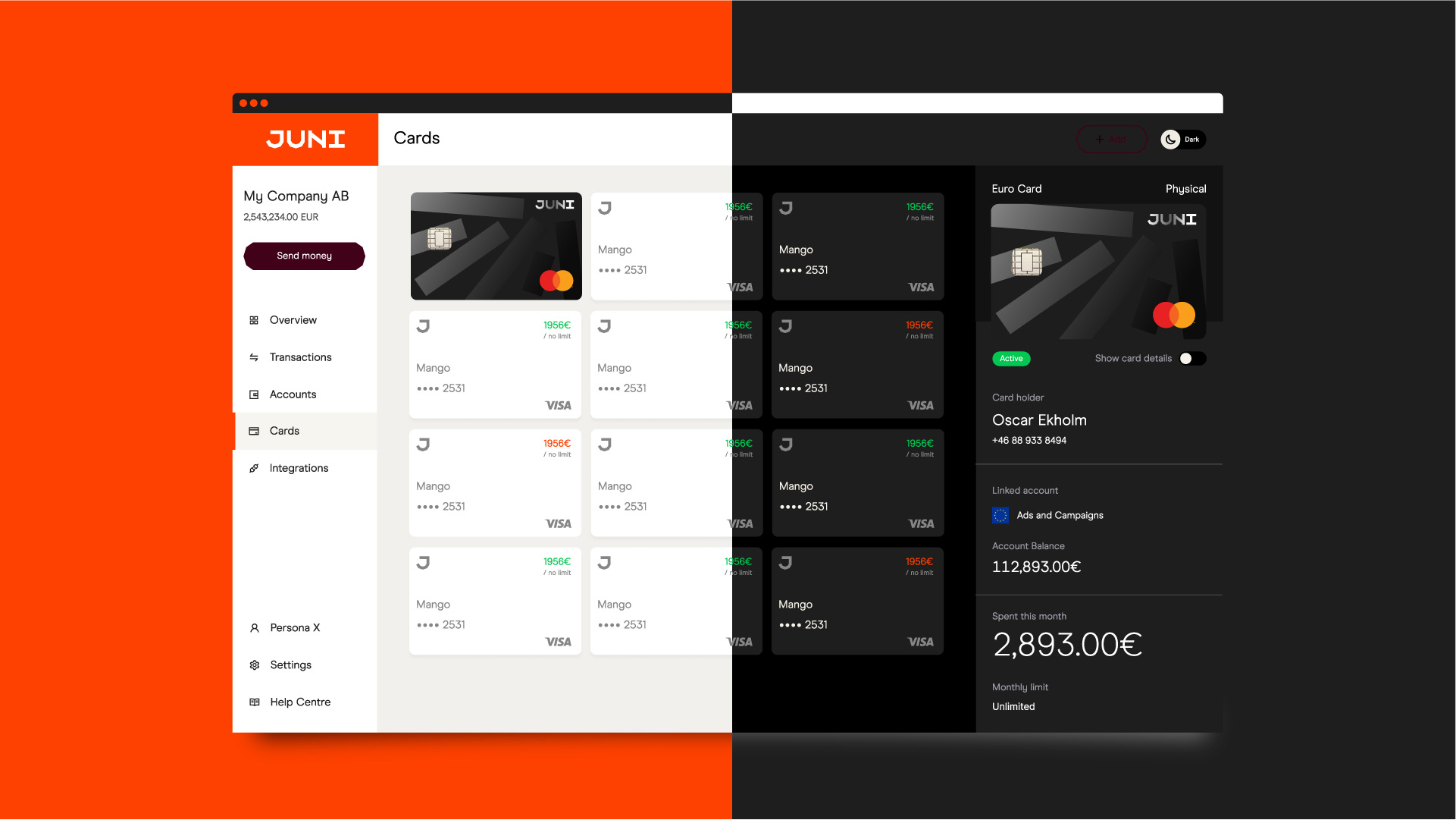 Juni金融科技初創(chuàng)公司logo設(shè)計(jì)品牌形象vi設(shè)計(jì),源自多米諾骨牌粗線條色塊核心視覺-ui設(shè)計(jì)