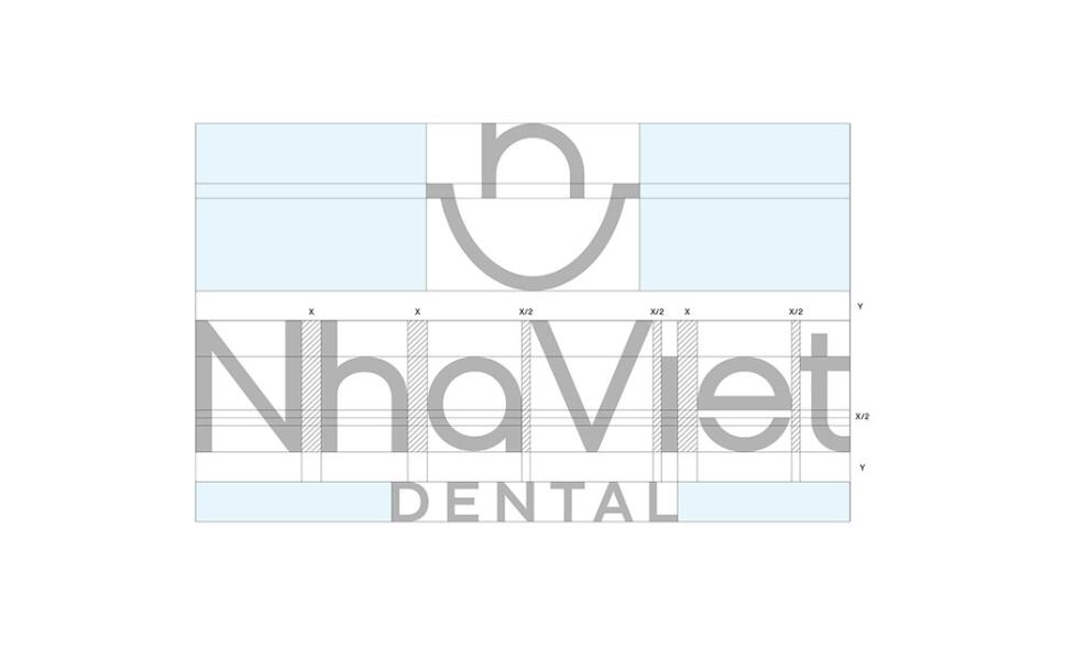 Nha Viet 牙科牙齒醫(yī)療診所品牌全案策劃設(shè)計-logo