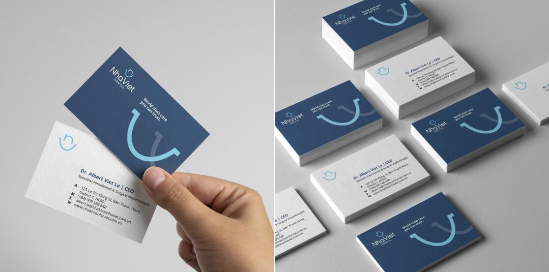 Nha Viet 牙科牙齒醫(yī)療診所品牌全案策劃設(shè)計-logo/vi/