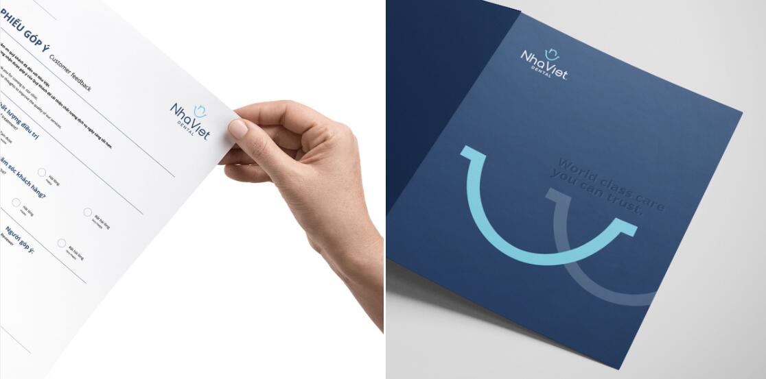 Nha Viet 牙科牙齒醫(yī)療診所品牌全案策劃設(shè)計-logo/vi/