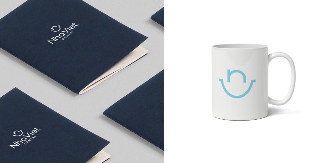 Nha Viet 牙科牙齒醫(yī)療診所品牌全案策劃設(shè)計-logo/vi/