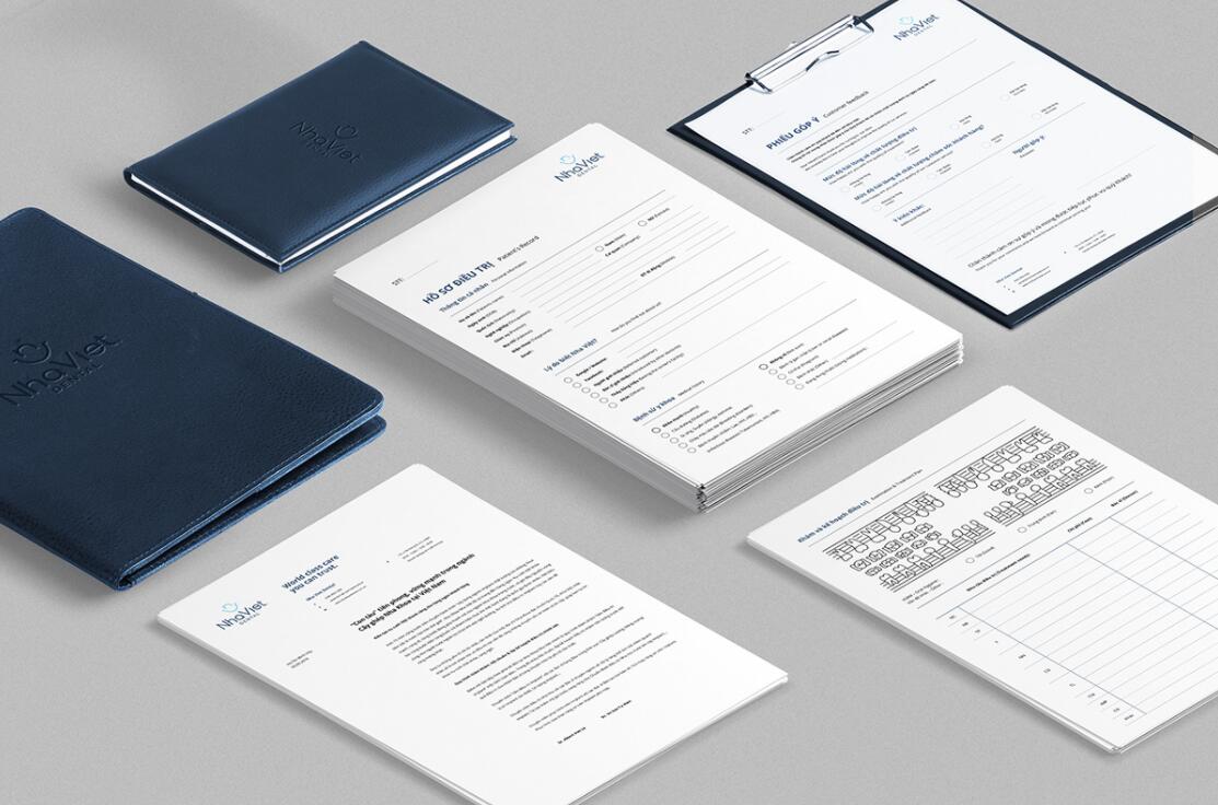 Nha Viet 牙科牙齒醫(yī)療診所品牌全案策劃設(shè)計-logo/vi/