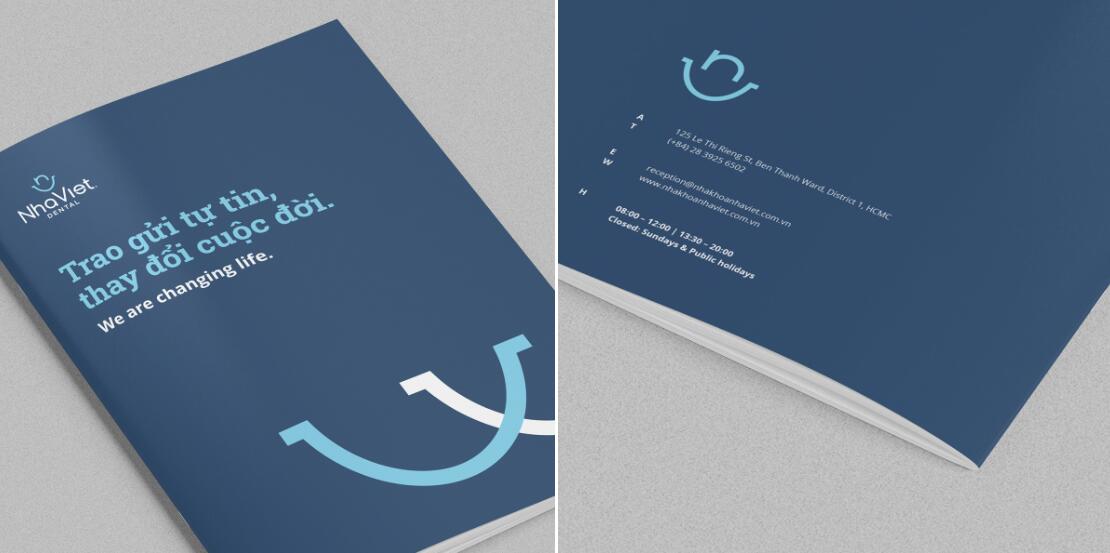 Nha Viet 牙科牙齒醫(yī)療診所品牌全案策劃設(shè)計-logo/vi/畫冊/