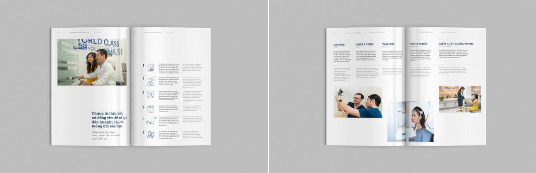 Nha Viet 牙科牙齒醫(yī)療診所品牌全案策劃設(shè)計-畫冊