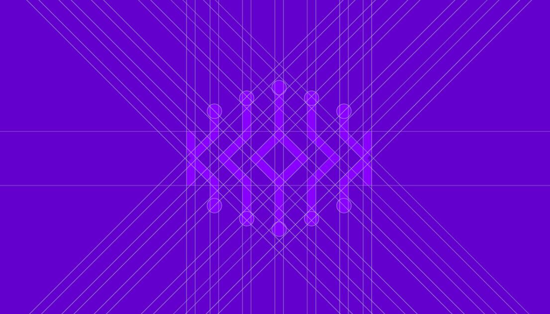 Khozama數(shù)碼科技電子產(chǎn)品在線商店品牌logo設(shè)計(jì)vi設(shè)計(jì)，“字母k+電路”圖案