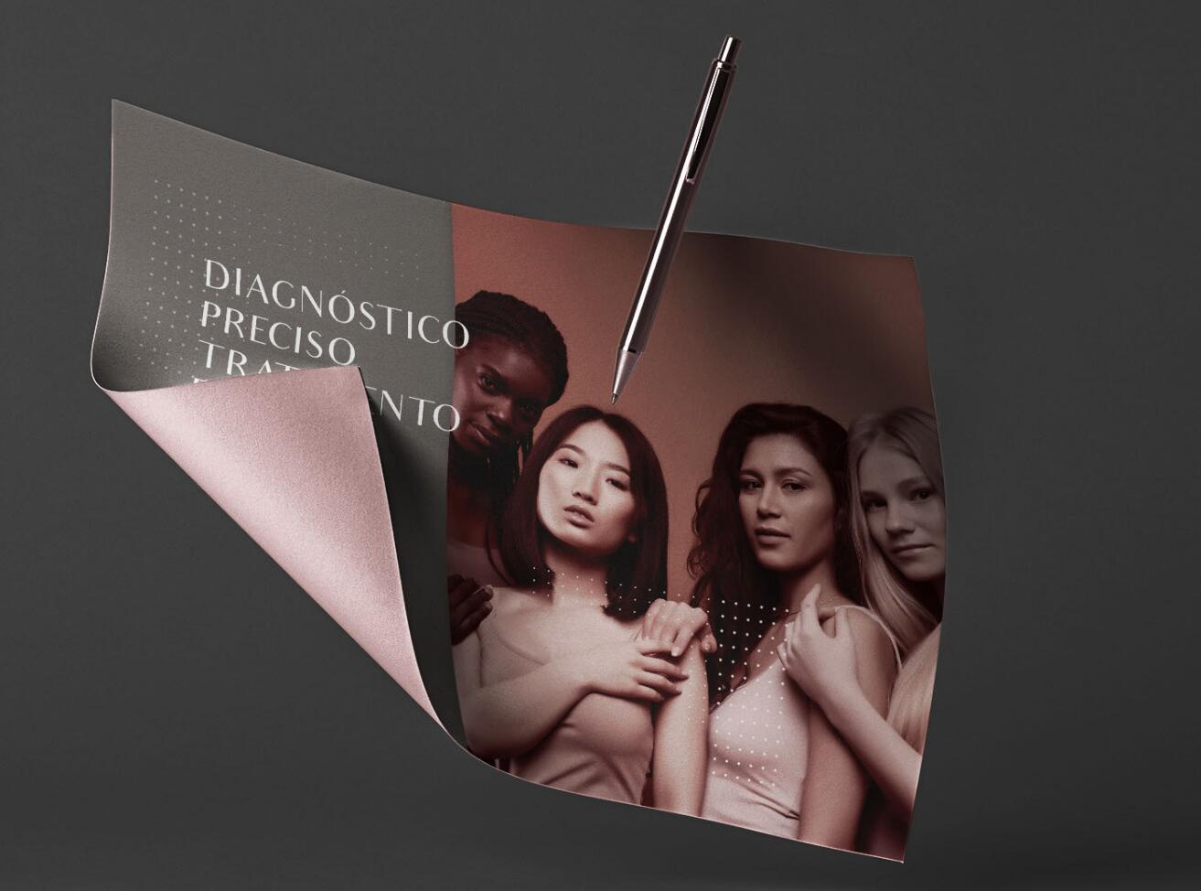 Luisa Resend 博士醫(yī)學(xué)美容診所logo設(shè)計(jì)LR組合與暗粉灰vi設(shè)計(jì)