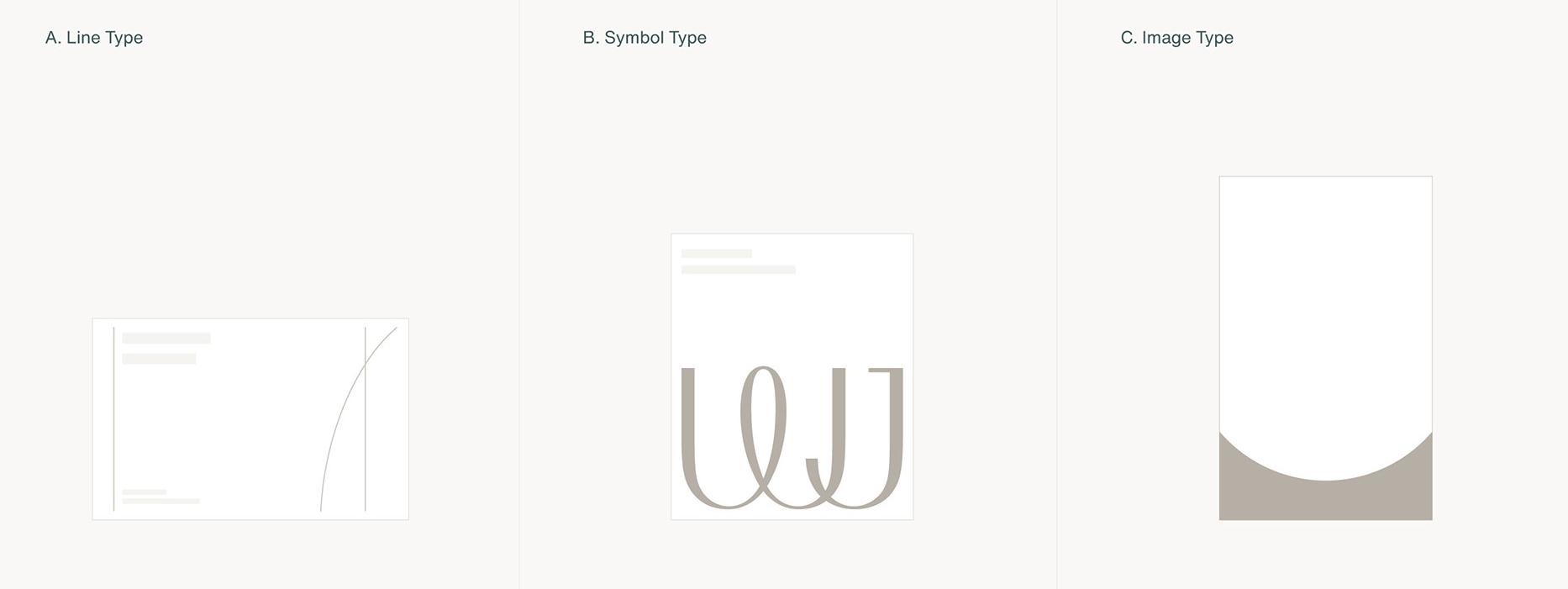 wonjin韓國醫療美容整形機構整套vi設計，低調暗綠色風格