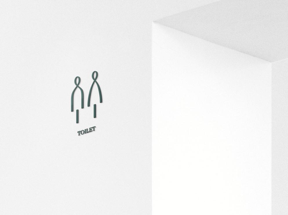 wonjin韓國醫療美容整形機構整套vi設計，低調暗綠色風格