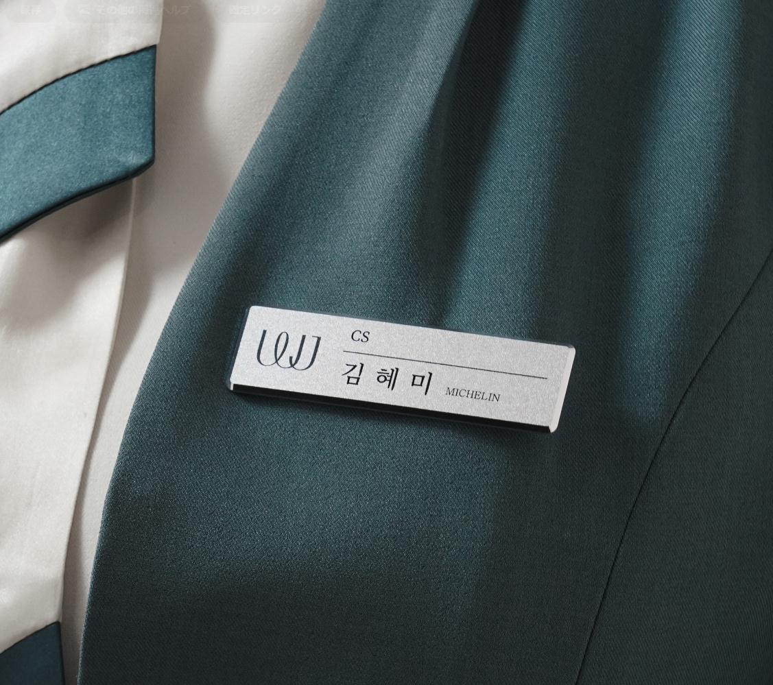 wonjin韓國醫療美容整形機構整套vi設計，低調暗綠色風格