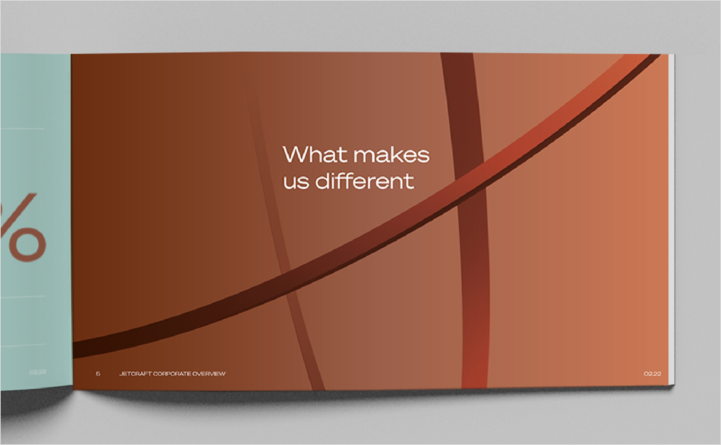 Jetcraft 全球私人飛機經紀貿易公司logo設計vi設計”銅色線條地球“