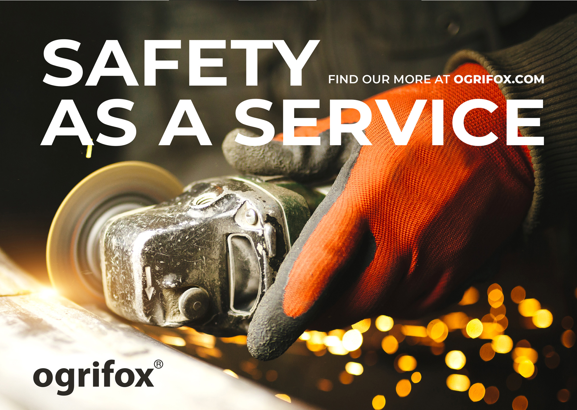 Ogrifox 安全防護服工作服服飾“狐貍巨人”品牌卡通吉祥物設計