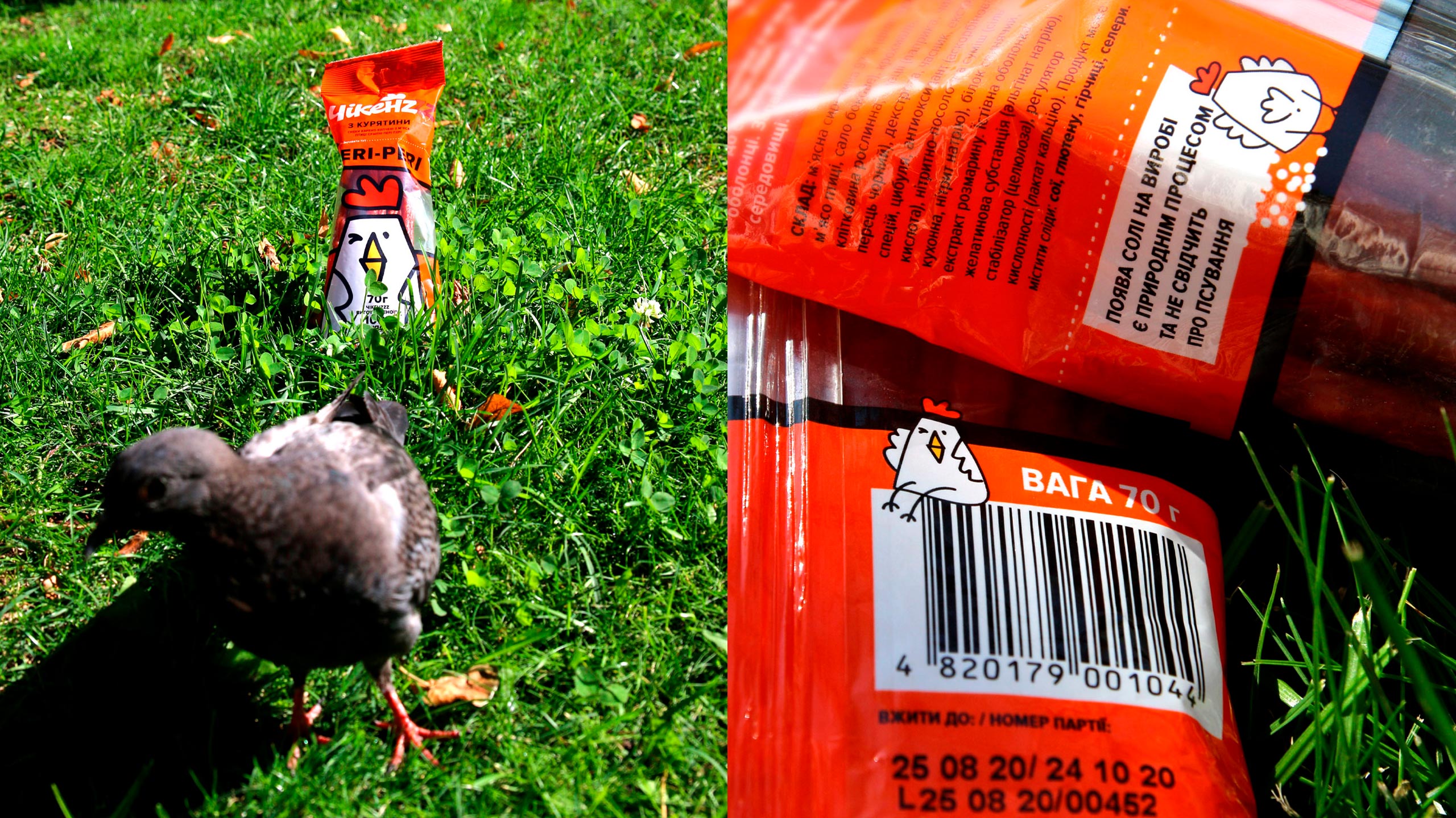 Chicken Kabanosi雞肉火腿腸即食零食包裝設計品牌起名與小雞吉祥物設計