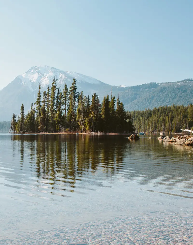 華盛頓州立公園logo設計，展示主要地形地標特點