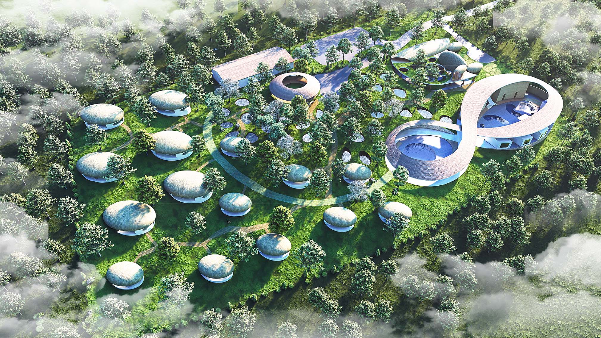 Senity越南礦物溫泉日式度假村酒店品牌形象設(shè)計(jì)-logo