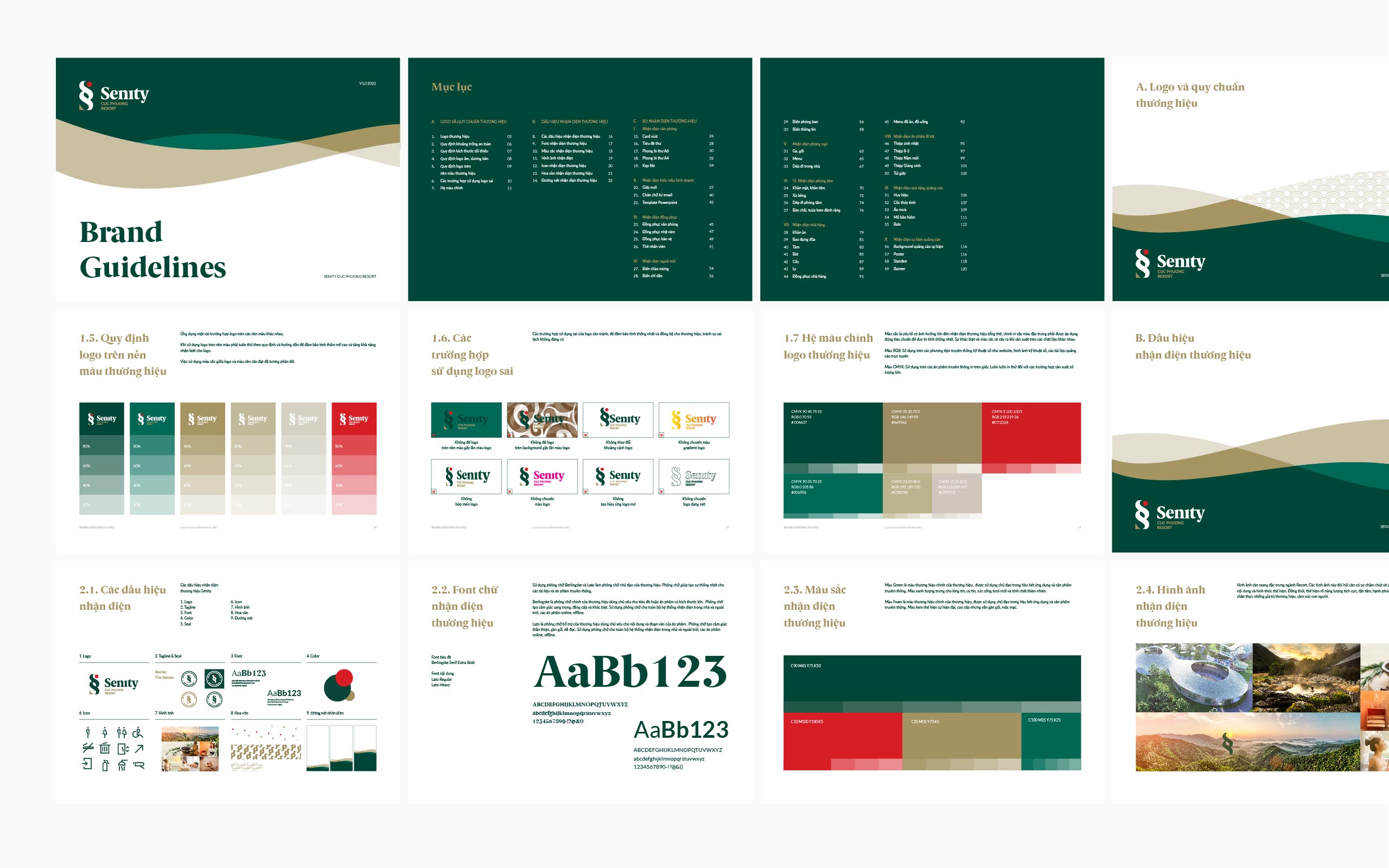 Senity越南礦物溫泉日式度假村酒店品牌形象設(shè)計(jì)-logo&vi&導(dǎo)視