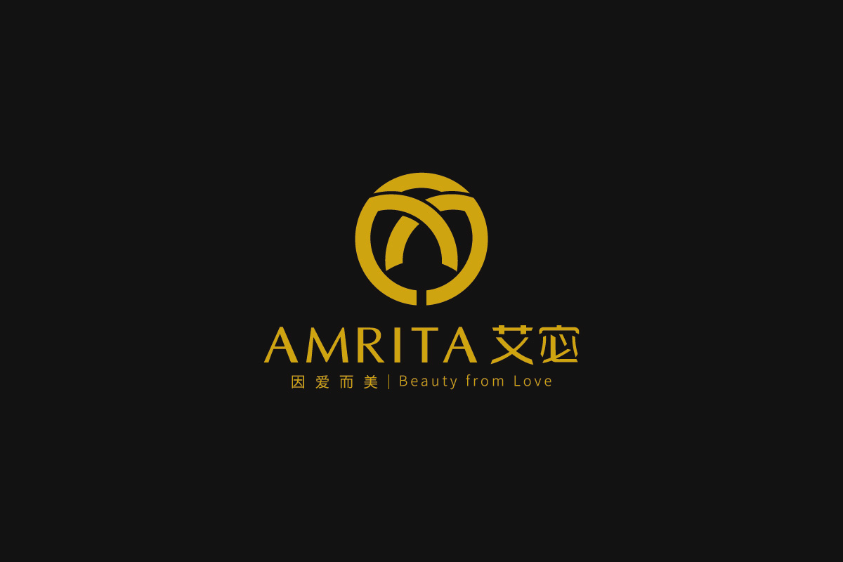 AMRITA 艾宓精油與女性原創設計品牌命名與logo設計