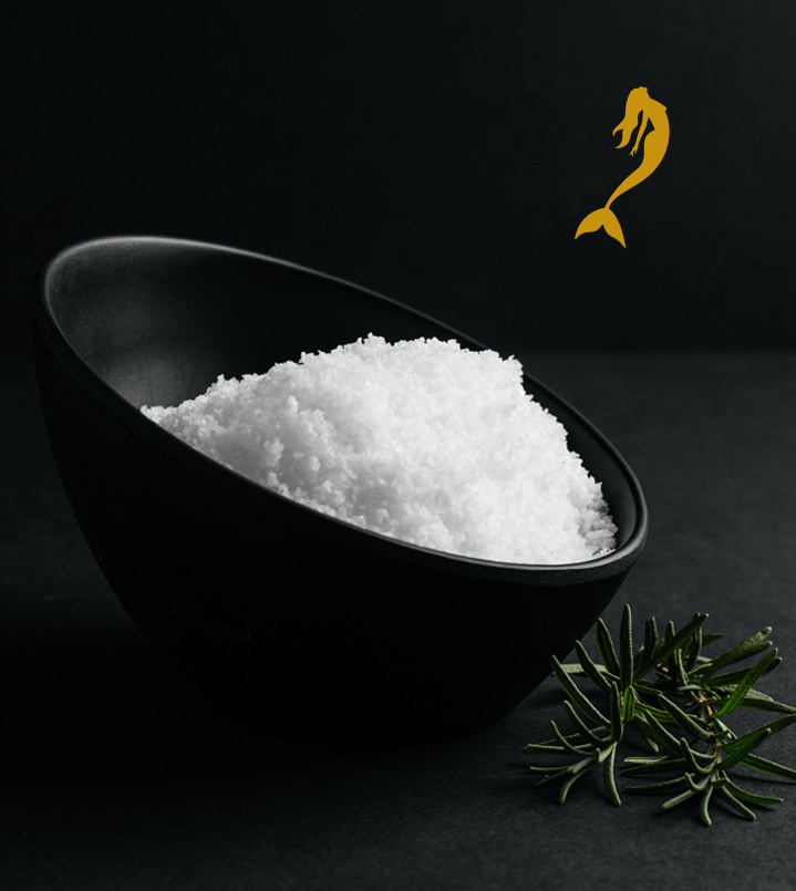 Deep Sea 海鹽美人魚logo設計與藍色波紋風格包裝設計-上海logo包裝設計公司