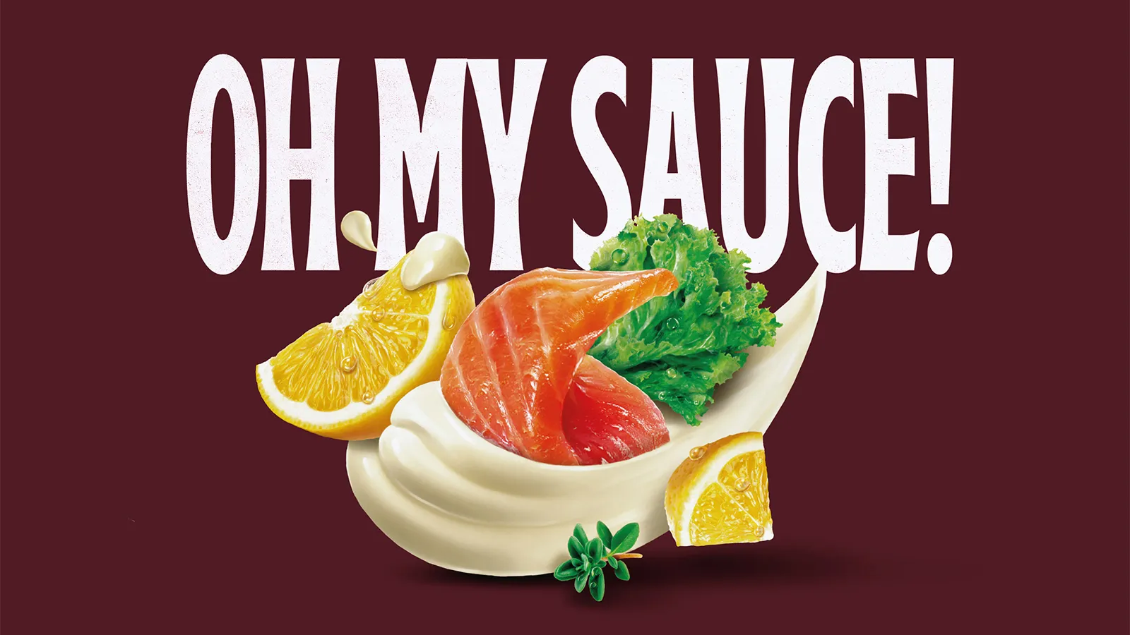 Calvé 袋裝蛋黃醬醬汁調味料花生醬調味品包裝設計，突出品牌logo