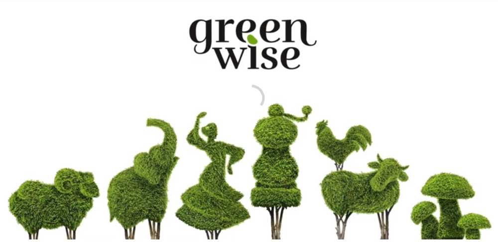 Greenwise 高植物蛋白素食肉食品包裝設計，植物建模動物圖案