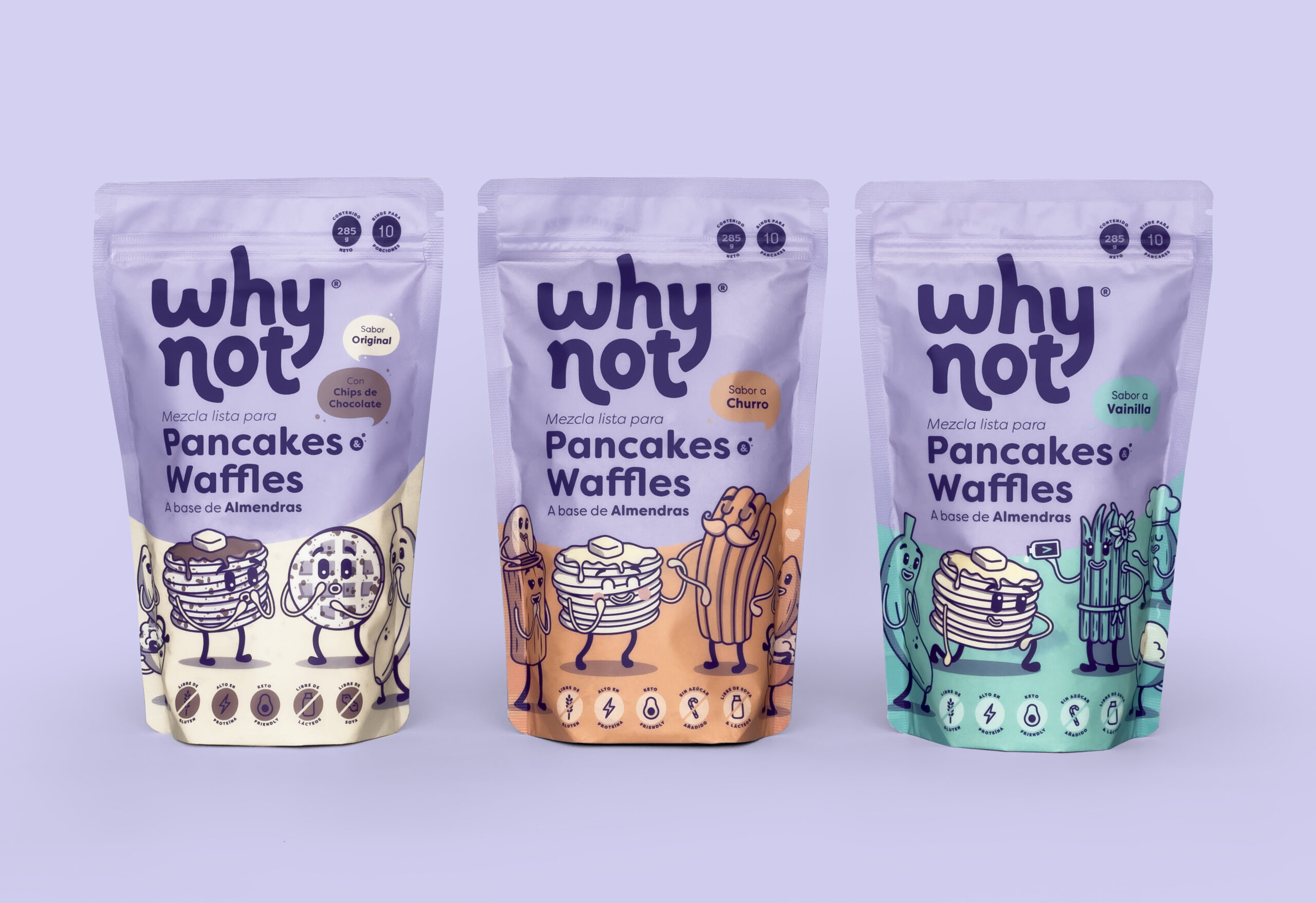 Why Not 休閑零食食品品牌起名與包裝設計，快樂和寧靜戰勝內疚感