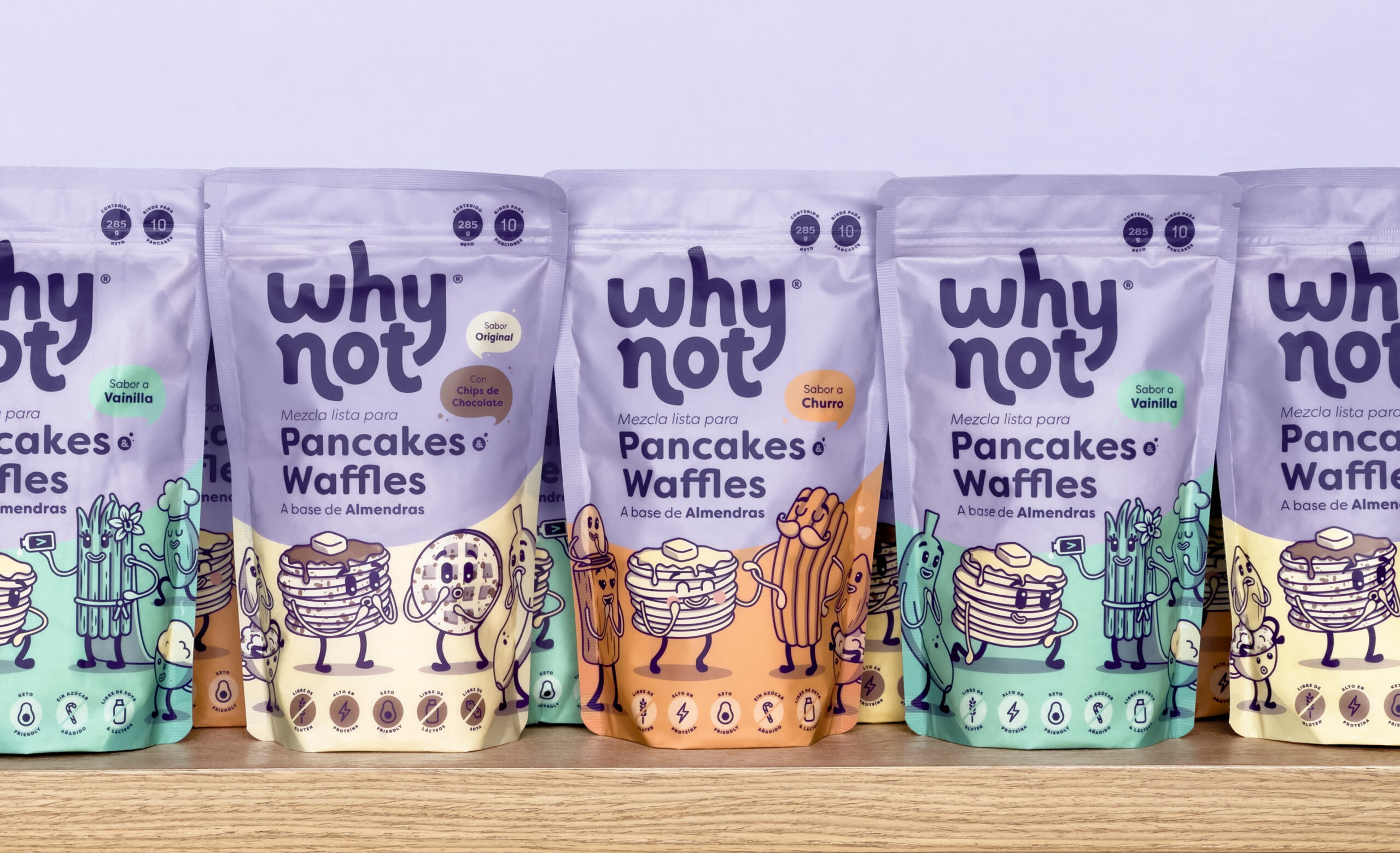 Why Not 休閑零食食品品牌起名與包裝設計，快樂和寧靜戰勝內疚感