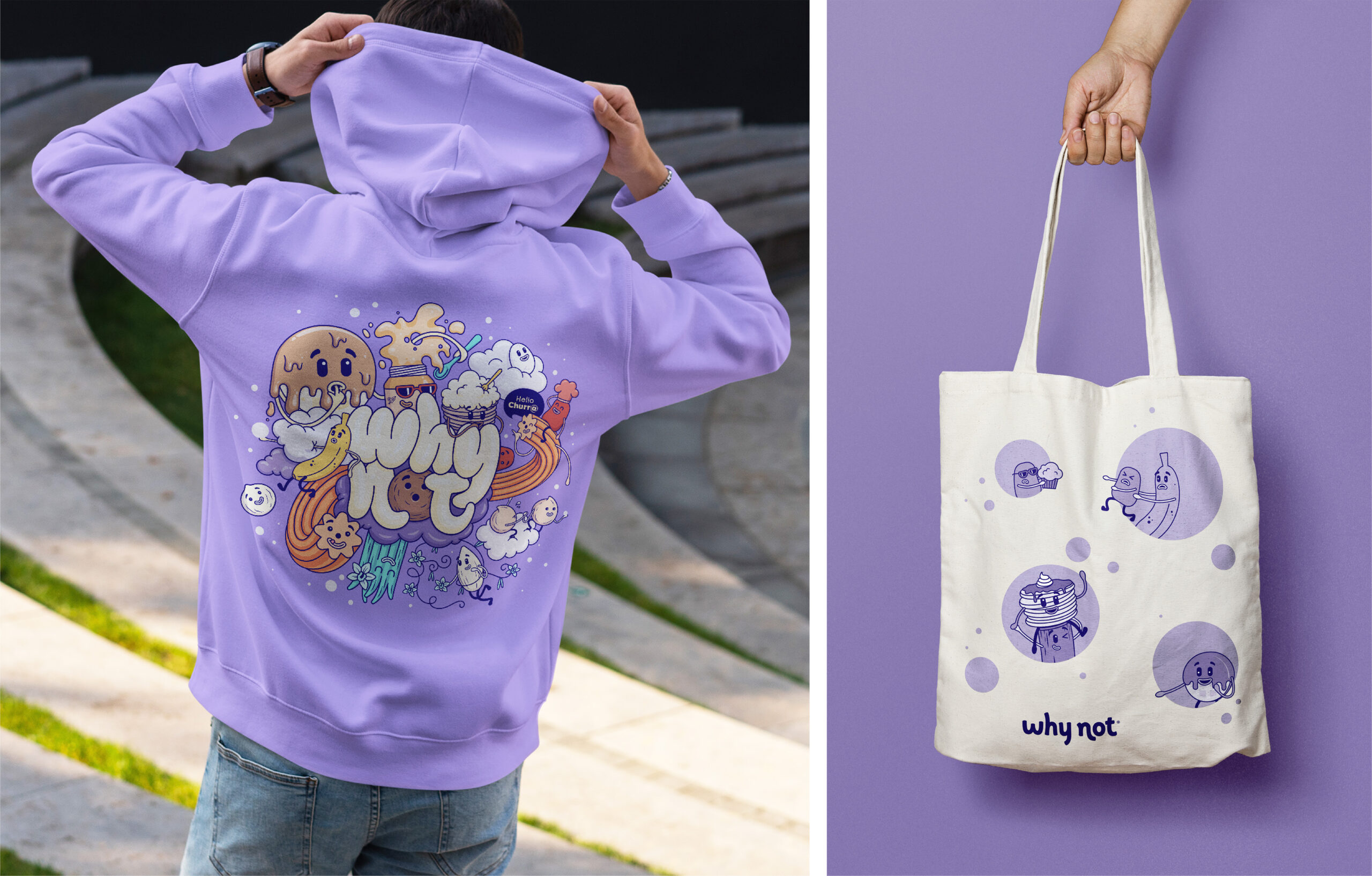 Why Not 休閑零食食品品牌起名與包裝設計，快樂和寧靜戰勝內疚感