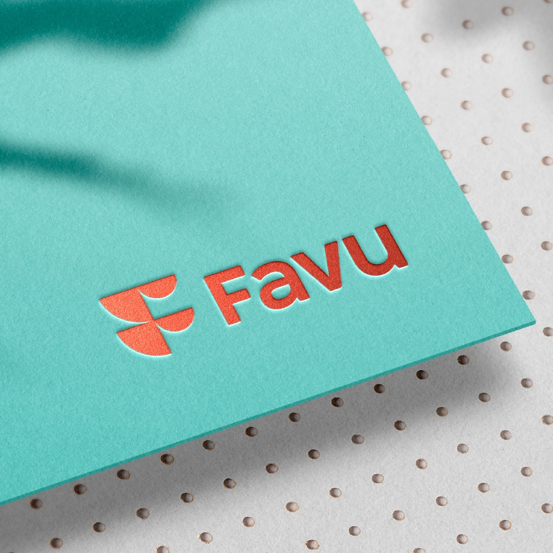 Favu 農業互聯網信息平臺品牌起名/logo設計/品牌vi形象設計策劃，圓角字母F