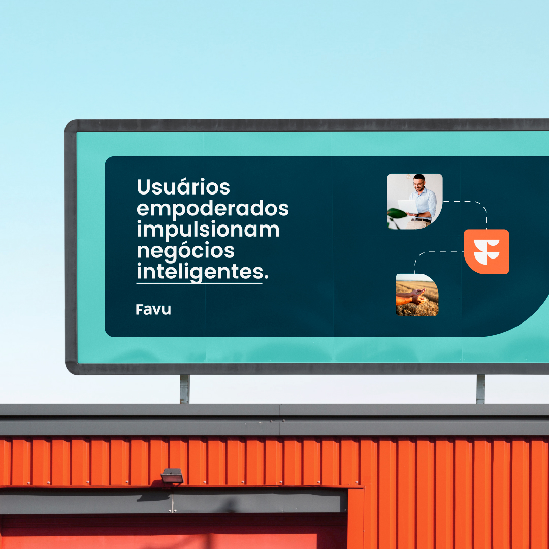 Favu 農業互聯網信息平臺品牌起名/logo設計/品牌vi形象設計策劃，圓角字母F