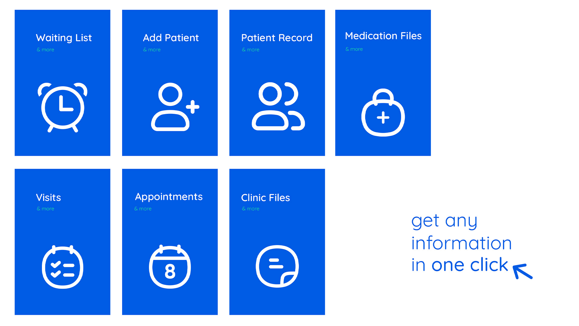 Clinic診所醫療管理軟件品牌 logo設計，心臟、紅十字會徽章和聽診器
